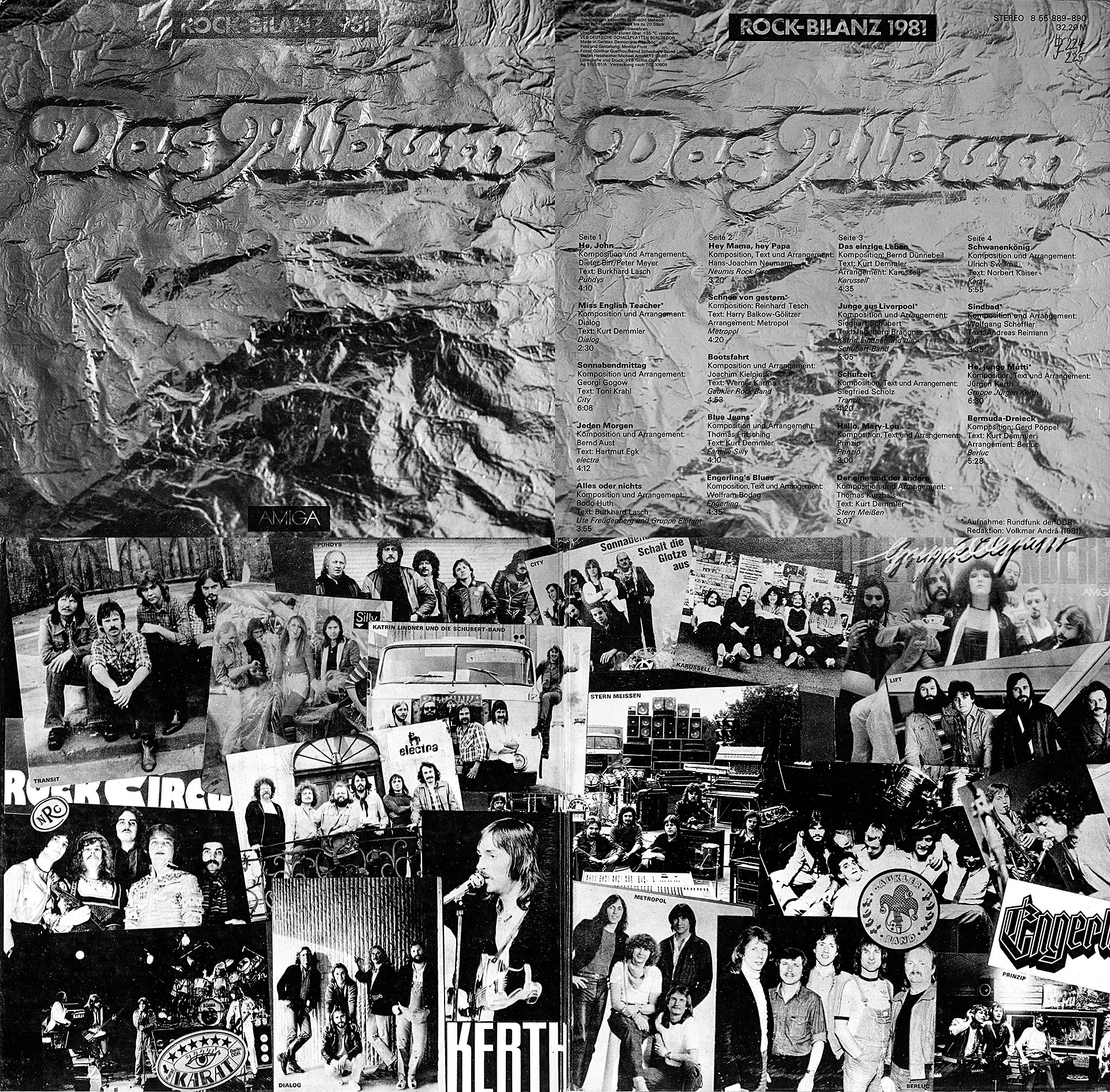 Rock - Bilanz 1981 - Das Album - Puhdys / City / electra / Karat u. v. a. m.